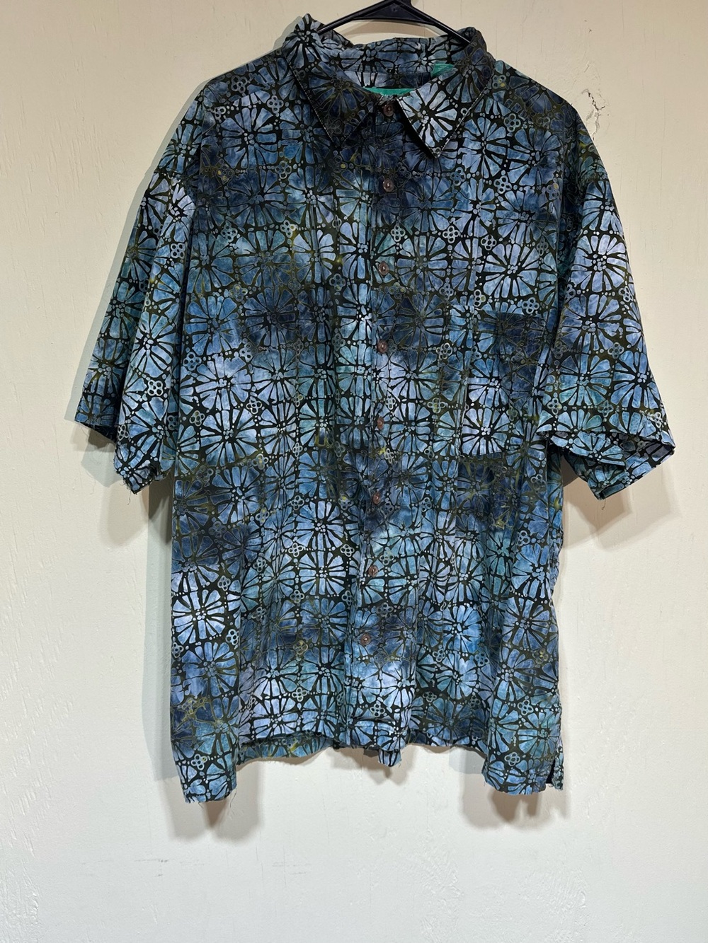Artisan outfitters button up short sleeve shirt size 3x